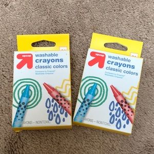 2 box of 24 washable crayons 🖍 classic colors
